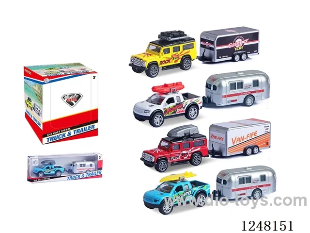 pull back alloy car 16PCS
