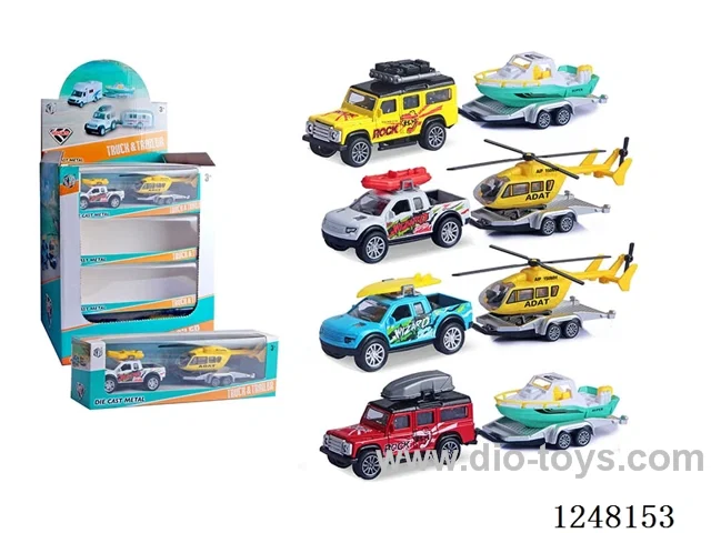 pull back alloy car 16PCS