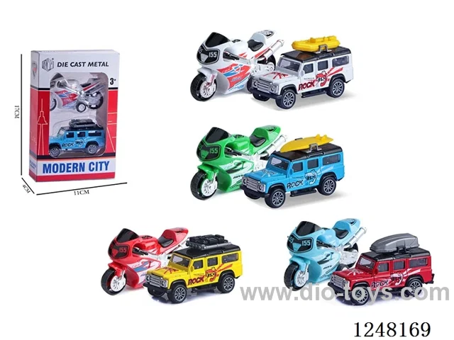 pull back alloy car