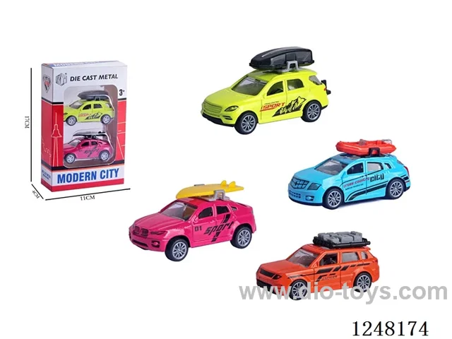 pull back alloy car 3PCS