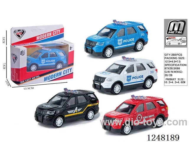 pull back alloy car