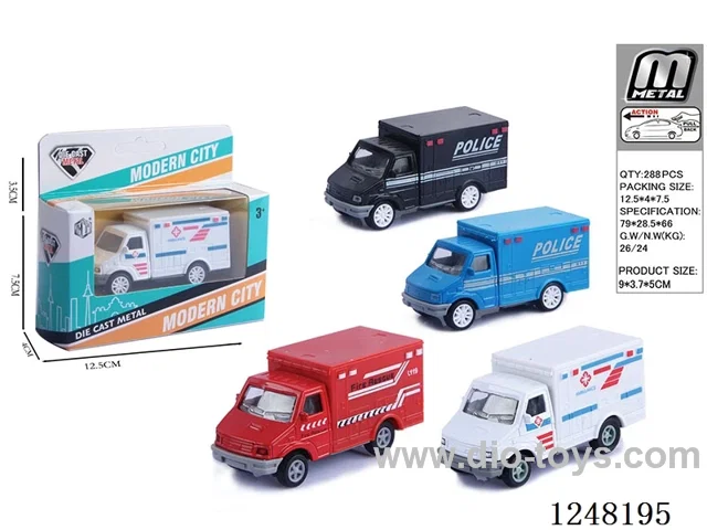 pull back alloy car