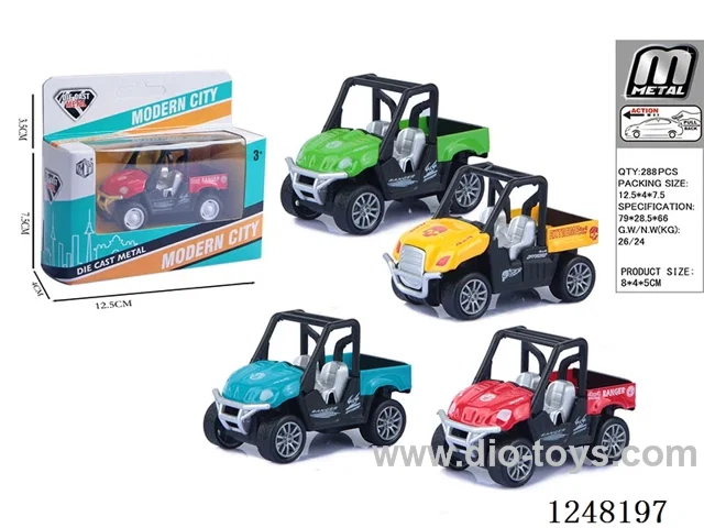 pull back alloy car