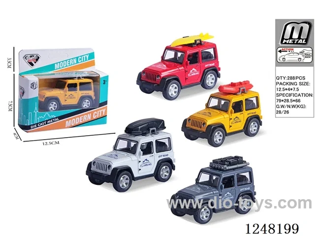 pull back alloy car