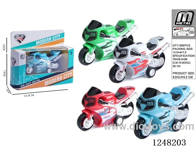 pull back alloy car