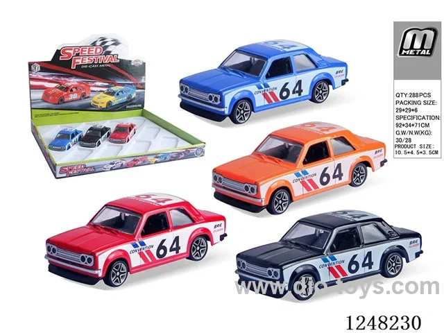alloy car 12PCS set