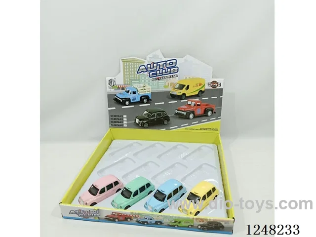 pull back alloy car 12PCS