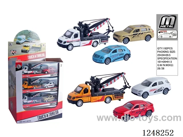 pull back alloy car 16PCS