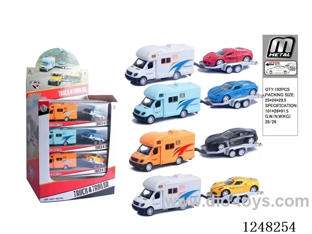 pull back alloy car 16PCS
