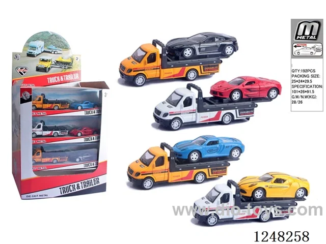 pull back alloy car 16PCS