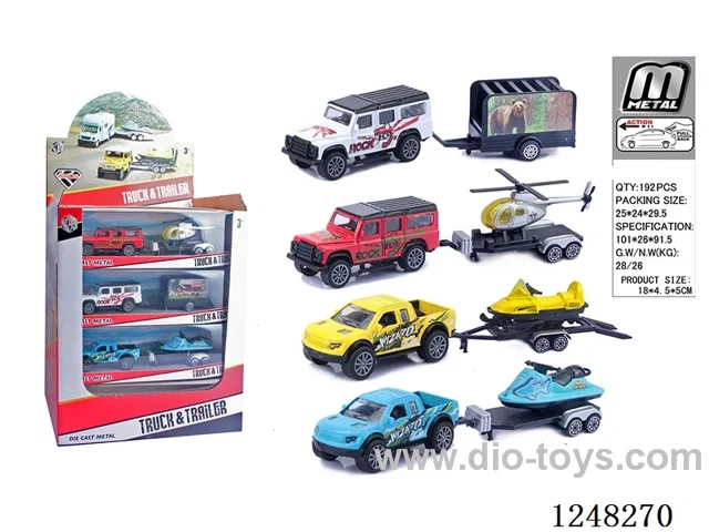 pull back alloy car 16PCS