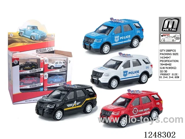 pull back alloy car 24PCS
