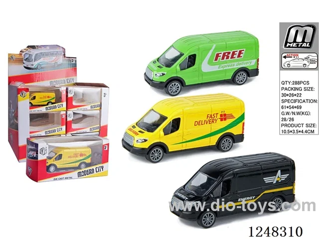 pull back alloy car 24PCS