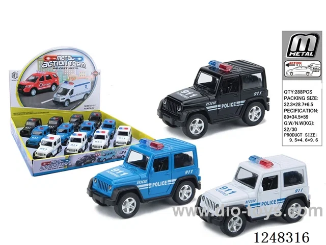 pull back alloy car 12PCS