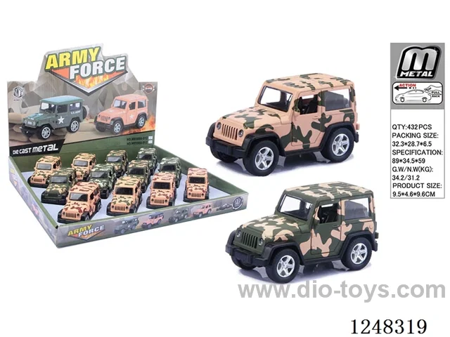 pull back alloy car 12PCS