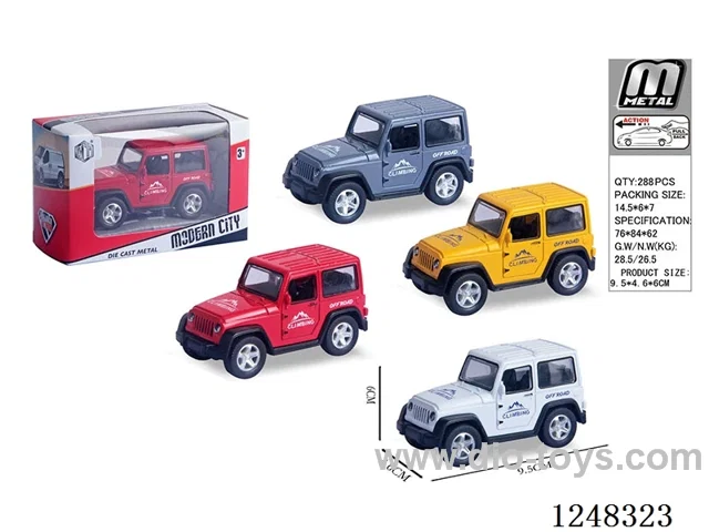 pull back alloy car