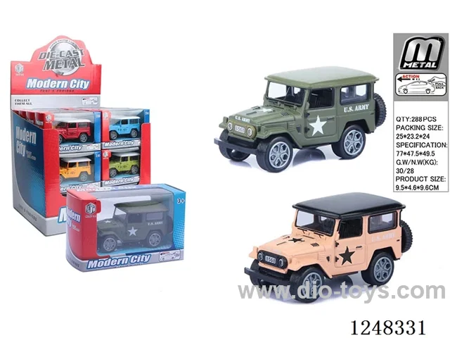 pull back alloy car 24PCS