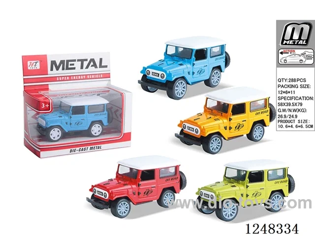 pull back alloy car
