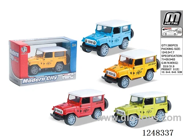 pull back alloy car