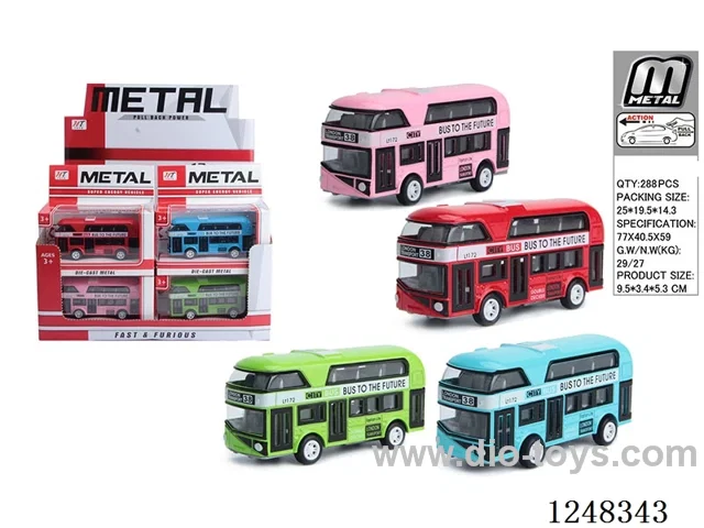 pull back alloy car 12PCS