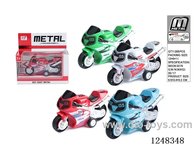 pull back alloy car