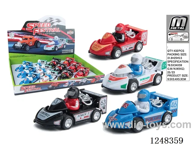 pull back alloy car 12PCS