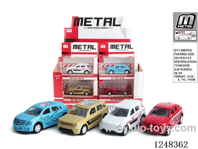 pull back alloy car 12PCS