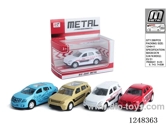 pull back alloy car