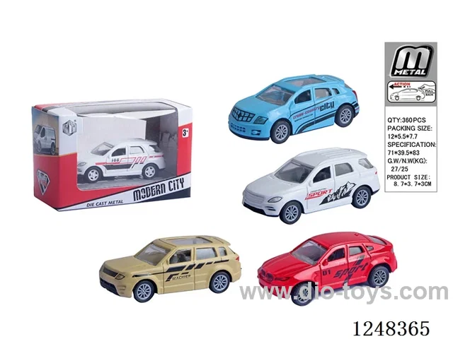 pull back alloy car