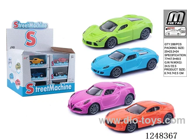 pull back alloy car 24PCS