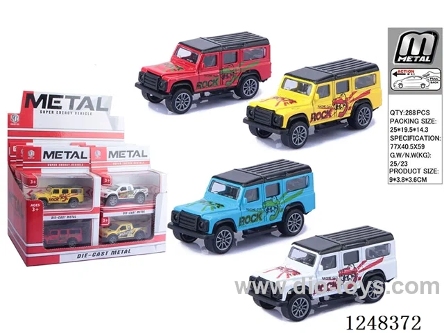 pull back alloy car 12PCS