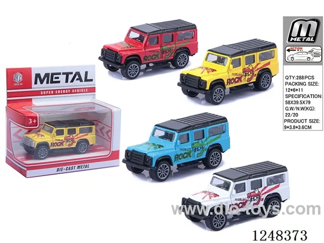 pull back alloy car
