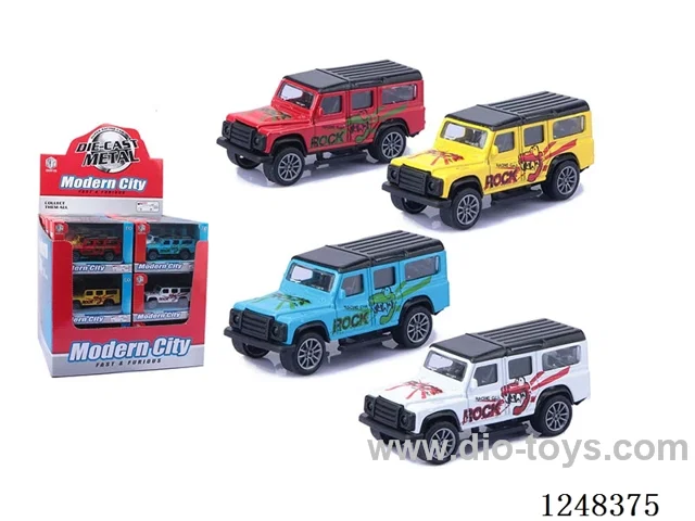 pull back alloy car 24PCS