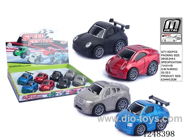 pull back alloy car 12PCS