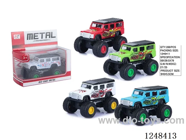 pull back alloy car