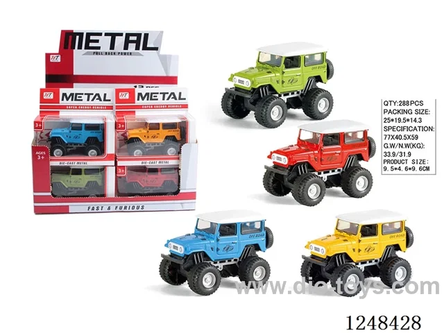 pull back alloy car 12PCS