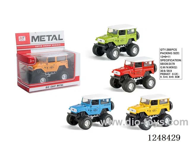 pull back alloy car
