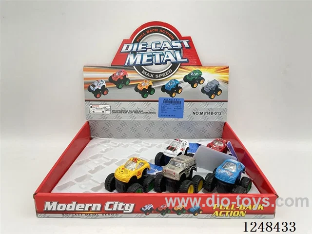 pull back alloy car 12PCS