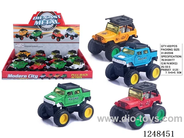 pull back alloy car 12PCS
