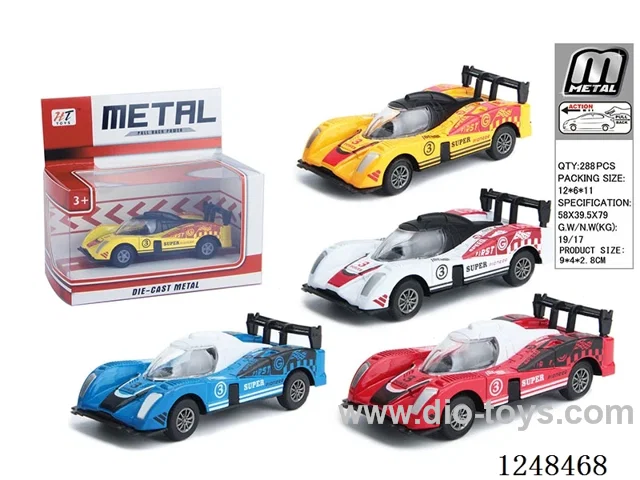 pull back alloy car