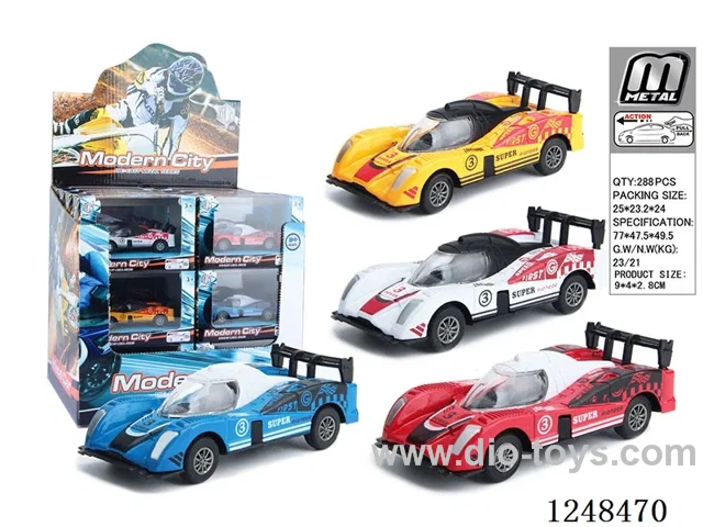 pull back alloy car 24PCS