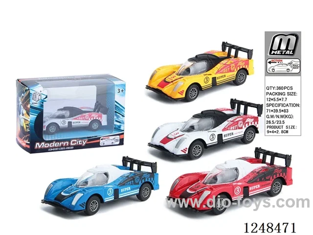 pull back alloy car