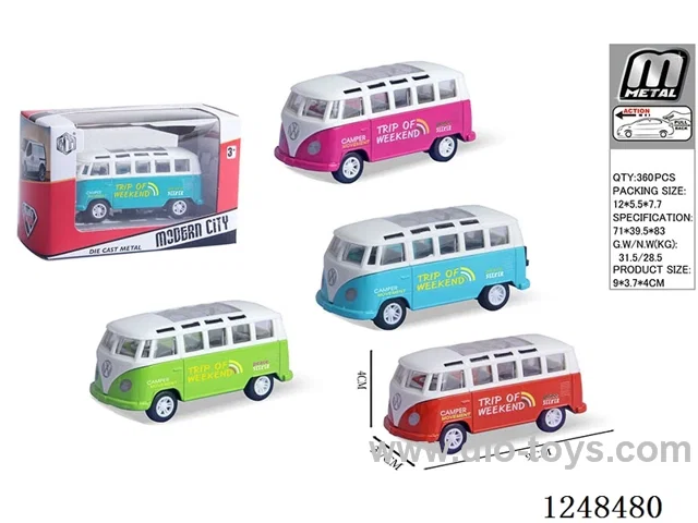 pull back alloy car