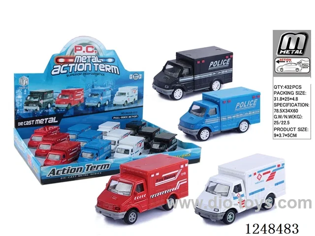 pull back alloy car 12PCS