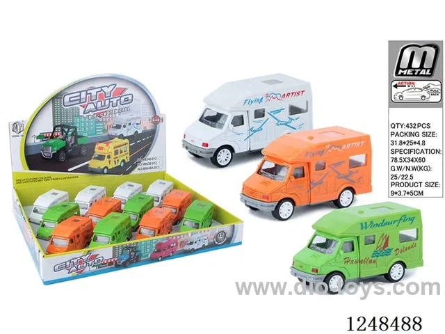 pull back alloy car 12PCS