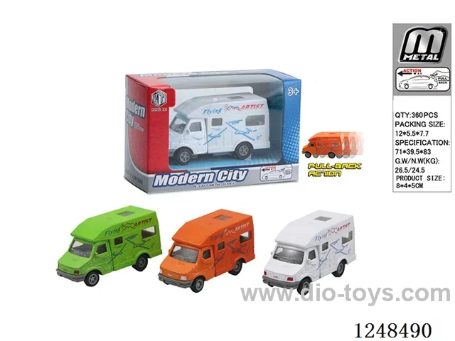 pull back alloy car