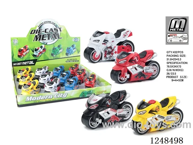pull back alloy car 12PCS