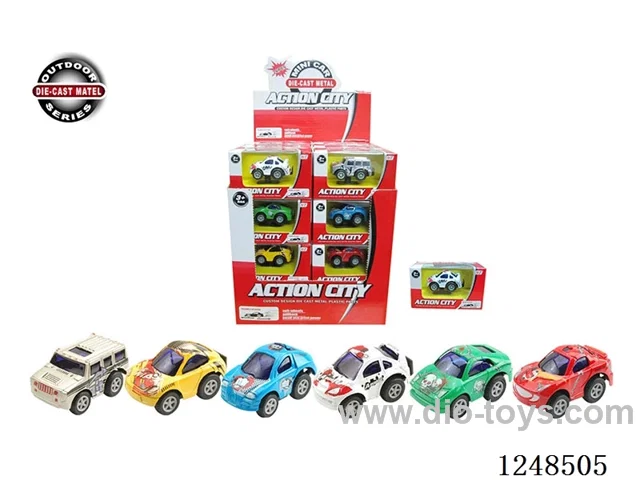 pull back alloy car 24PCS