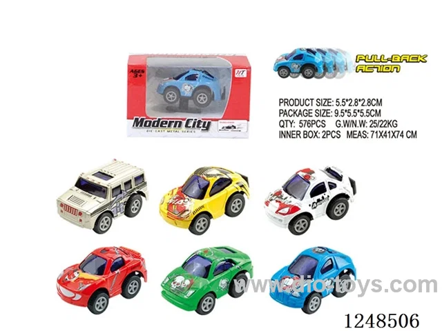 pull back alloy car