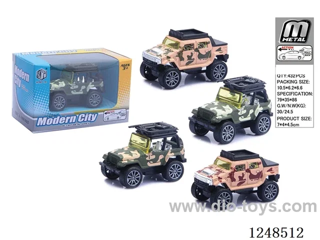 pull back alloy car